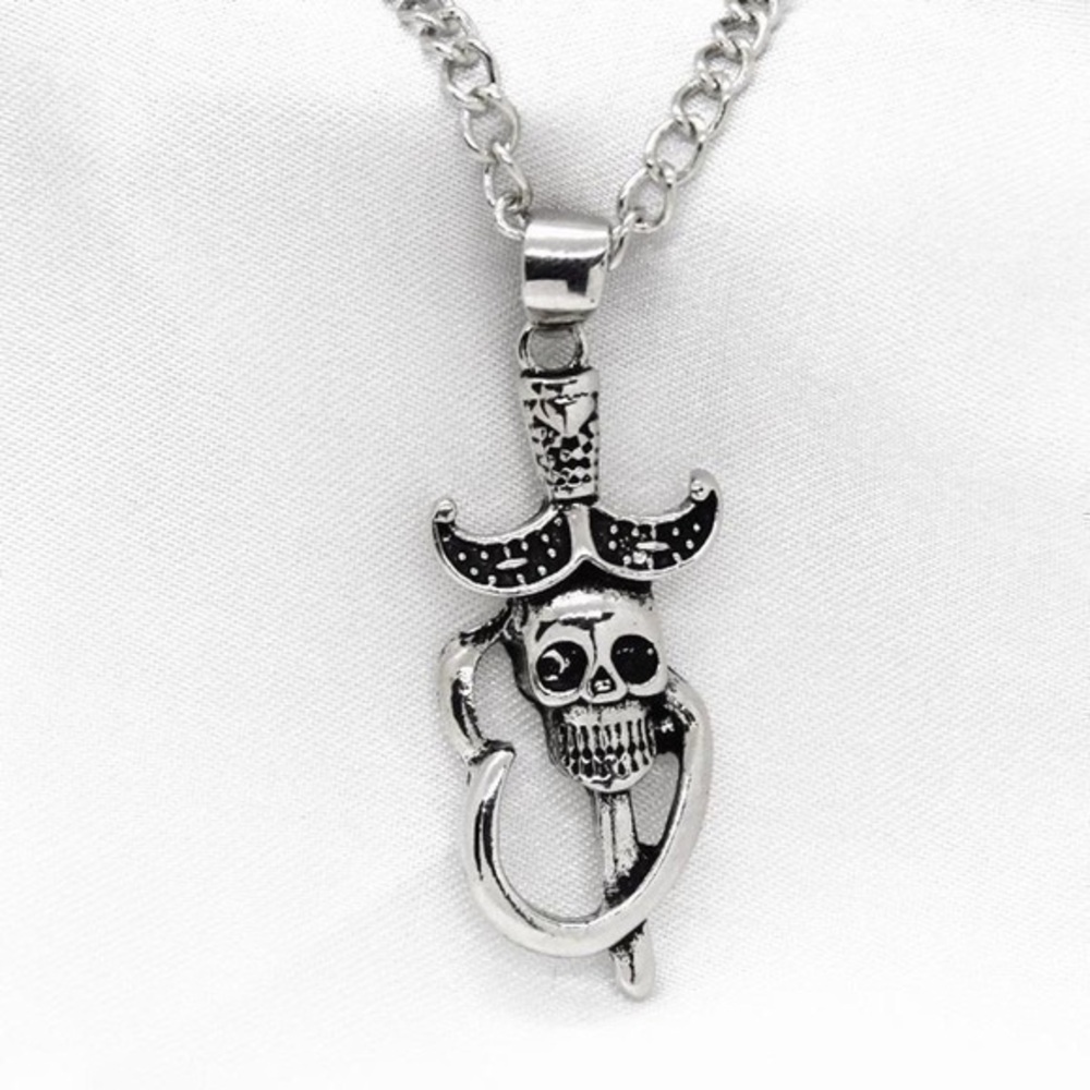 Skull Dagger Necklace